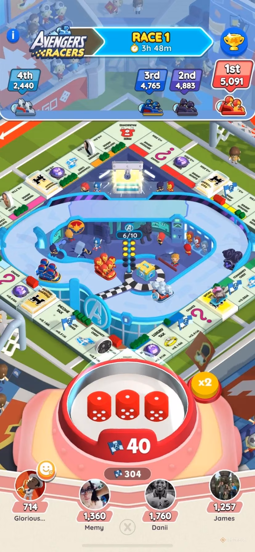 my-ultimate-guide-to-crushing-the-avengers-racers-event-in-monopoly-go-image-0